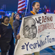 Protesters take to the street in Cleveland on Dec. 29, 2015, the day after a grand jury declined to indict Cleveland Police Officer Timothy Loehmann for the fatal shooting of Tamir Rice.
Angelo Merendino/Getty Images